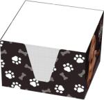 T-Creativ Tépőtömb kockablokk 9x9x6 cm tokos T-Creativ Puppies (A23165TPU)