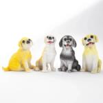  Kutya Polyresin Figura 4 féle 5x9 cm CX110470