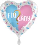  45 cm-es Fiú vagy Lány? szív alakú fólia lufi (1001070177)