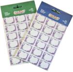 Zátonyi Konyhai etikett felirat nélküli levendula mintával 2 lap