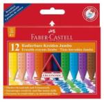 Faber-Castell Zsírkréta radírózható Jumbo Grip 12 db Faber-Castell (122540)
