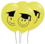  33 cm-es Smiley gumi léggömb ballagásra (1020012)