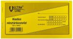 Vectra-Line Nyomtatvány kiadási pénztárbizonylat 20 lapos 2 példányos Vectraline (B318-103/V)