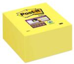 3M Postit Öntapadó jegyzettömb 76x76 mm 1 tömb 350 lap 3M POSTIT Super Sticky sárga (7100265573)