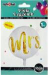  Mrs. feliratos esküvői fólia lufi 53cm 611383
