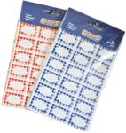 Zátonyi Konyhai etikett fűszeres felirat nélküli kockás 2 lap több színben (131583)