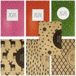 Alisca Zsebnaptár A7 különböző mintákkal heti beosztás Alisca 2026 (5997879395410)