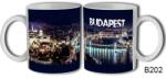  Bögre 3 dl - Éjszakai fények Budapest - Budapestes Ajándéktárgyak - Budapest souvenir