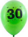  Évszámos 30. gumi lufi 30 cm-es 10 db-os csomag vegyes színekkel (8421332133303)