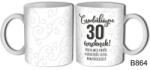  Bögre 3 dl - Csodabögre 30 éveseknek - Születésnapi ajándék (B864)