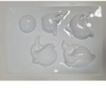  Gipszkiöntő forma Delfinek 154