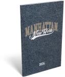 Lizzy Card A6 tűzött zsebnaptár Manhattan New York Lizzy Calendar 2026 (21709)