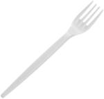  Party műanyag villa fehér Prima többször használatos 20 db/csomag (1020004500)