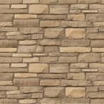 MÉDIA Öntapadó és mosható fali tapéta Vékony téglalap alakú kőfalkrém, 350 x 250 cm (FOTOTAP5397)