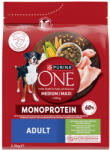 ONE PURINA ONE Adult Medium/Maxi pulykában gazdag eledel felnőtt kutyáknak 2, 5 kg + Meglepetés A Kutyádnak Ingynes