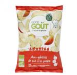 GOOD GOUT Mini prajituri de orez BIO cu mere 40g Good Guta (MG27340)