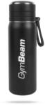 GymBeam Vákuumos acél termosz fekete 500 ml