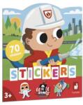 JANOD Stickere Caiet cu modele și autocolante Aventură 70 buc (J09205)