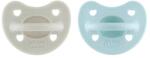 Chicco Suzetă Physio Luxe verde/gri 6-16m, 2 buc (AGS73033.32)