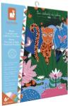 Janod Atelier Set creativ Mini Jungla noaptea Pietre stras (J09038)