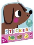 JANOD Stickere Animale domestice 100 buc de la 18 luni (J09234)