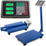 VERK GROUP Cântar electronic pentru magazin 300kg cu afișaj LCD și acumulator (17105)