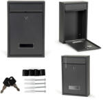 Homelux Postaláda horganyzott acélból antracit (HPB006) - geminiduo