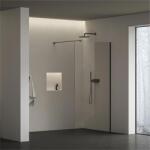 RAVAK Walk-In Air Wall zuhanykabin, fekete (RAV-GW9WG0300Z1C)