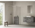 RAVAK Walk-In Air Wall 100 zuhanykabin 100x200 cm, krómhatású, transparent (RAV-GW9WA0C00Z1C)