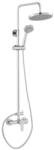 FERRO Ritto egykaros zuhanyrendszer króm (FE-NP84-BTR7U)