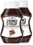 GymBeam - ZERO CSOKOLÁDÉ ÉS MOGYORÓ SZIRUP - 2 x 350 ML