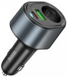 hoco. Autós töltő Hoco Z56, 35W, 3A, 1 x USB-A - 1 x USB-C - 1 x hosszabbító, fekete