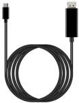 Google USB-C - DisplayPort videokábel Google, 0, 91 m, fekete GA3C00043-A00