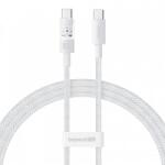 Baseus USB-C - USB-C kábel Baseus Gem, 100W, 5A, 1m, fehér P10373000211-00