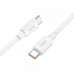 hoco. USB-C - USB-C kábel Hoco X96, 100W, 5A, 1m, fehér