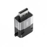 XO DESIGN GB016 videó adapter, DisplayPort - VGA, szürke
