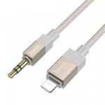 hoco. 3, 5 mm-es jack - Lightning audiokábel Hoco UPA32A, 1 m, arany