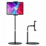 Lisen Állvány telefonhoz/tablethez, 4, 7 hüvelyk - 12, 9 hüvelyk, fekete YL0420050002