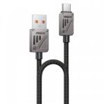 Yesido USB-A - USB-C kábel Yesido CA135C, 18W, 2A, 1, 2m, fekete