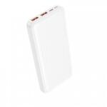 BOROFONE BJ80A Clever külső akkumulátor, 10000mAh, 22.5W, QC + PD, fehér