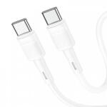 hoco. USB-C - USB-C kábel Hoco X83 Victory, 60W, 3A, 1m, fehér