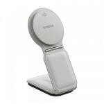 Baseus PrimeTrip C02 vezeték nélküli autós töltő, 15W, 1.67A, ezüst C40169003211-00