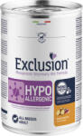 Exclusion Dog Monoprotein Vet Diet Hypoallergenic Duck & Potato conservă (12 x 400 g) 4.8 kg