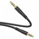 hoco. 3, 5 mm-ről 3, 5 mm-re jack audiokábel Hoco UPA24, 1 m, fekete