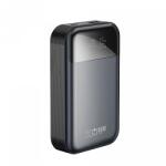 XO PR232 külső akkumulátor, 10000mAh, 33W, QC + PD, fekete