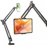 Lisen Állvány telefonhoz/tablethez, 4, 7 hüvelyk - 12, 9 hüvelyk, fekete YL0223060007