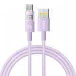 Baseus USB-A - USB-C kábel Baseus Display 2, 100W, 5A, 1m, lila P10382701511-00