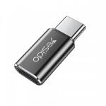 Yesido Lightning - USB-C adapter Yesido GS22, szürke