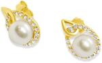 ÉkszerM Arany Tenyésztett Gyöngyös Stekkeres Fülbevaló AU 97092