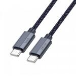 hoco. USB-C - USB-C kábel Hoco U134, 240W, 1.8m, sötétkék
